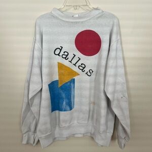 vintage 80’s dallas sweater